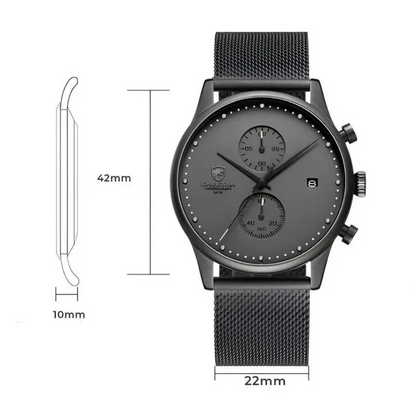 Montre 'Chronos' Moderne – William Élégance