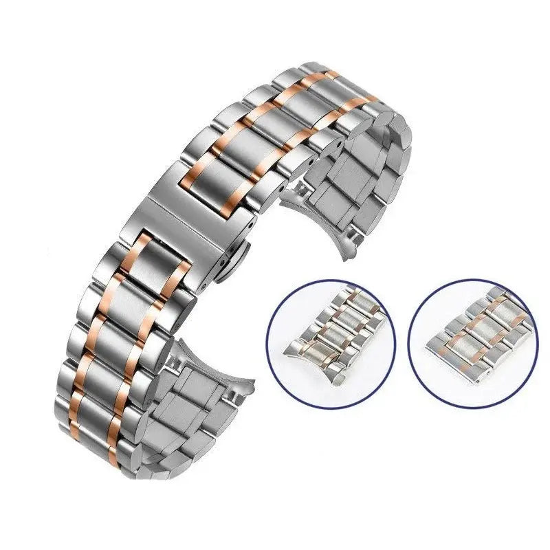 Bracelet 'Chronos' en Acier Inoxydable Solide Chronos & Co